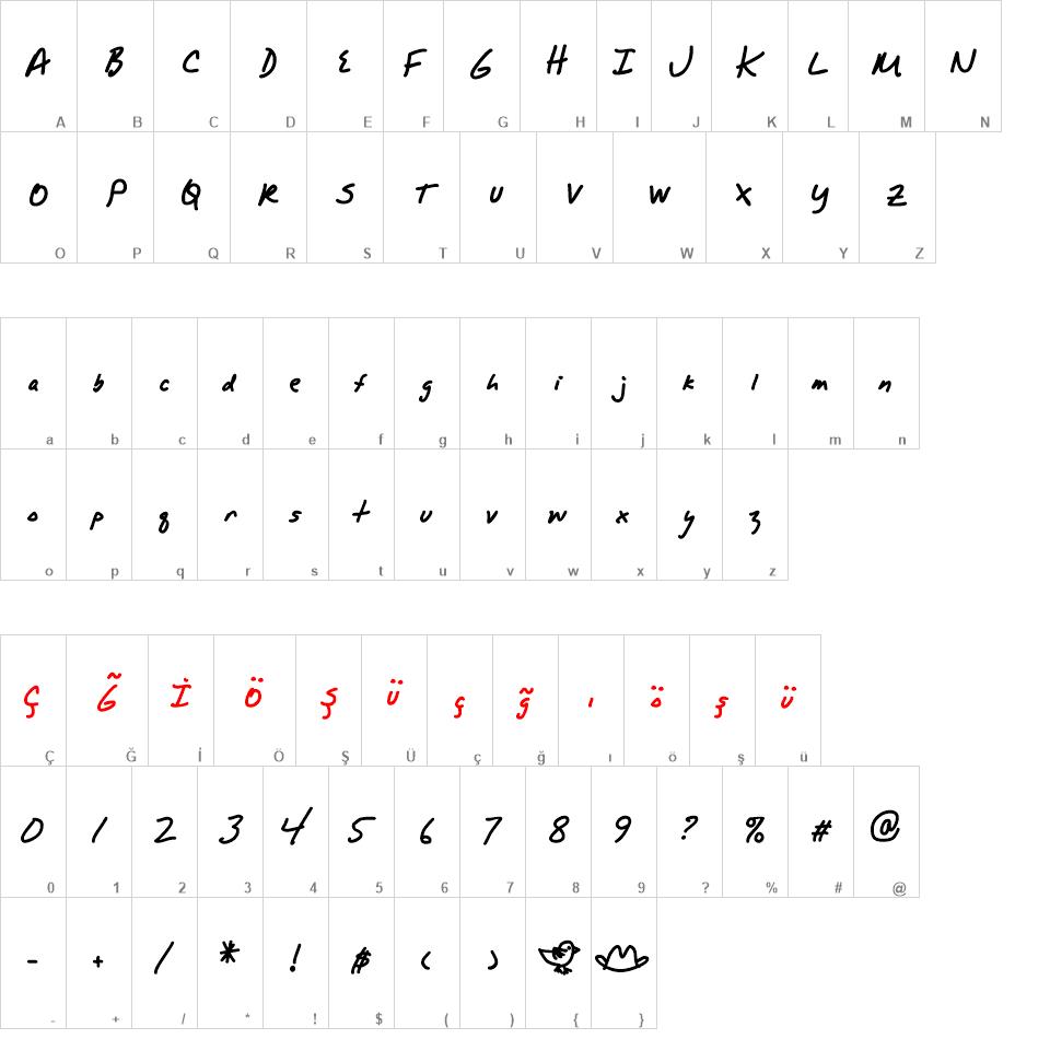 TR AlphaMack font